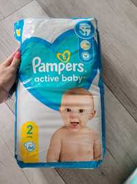 Pieluchy Pampers Active Baby 2 MINI przeznaczone dla dzieci od 4-8kg
