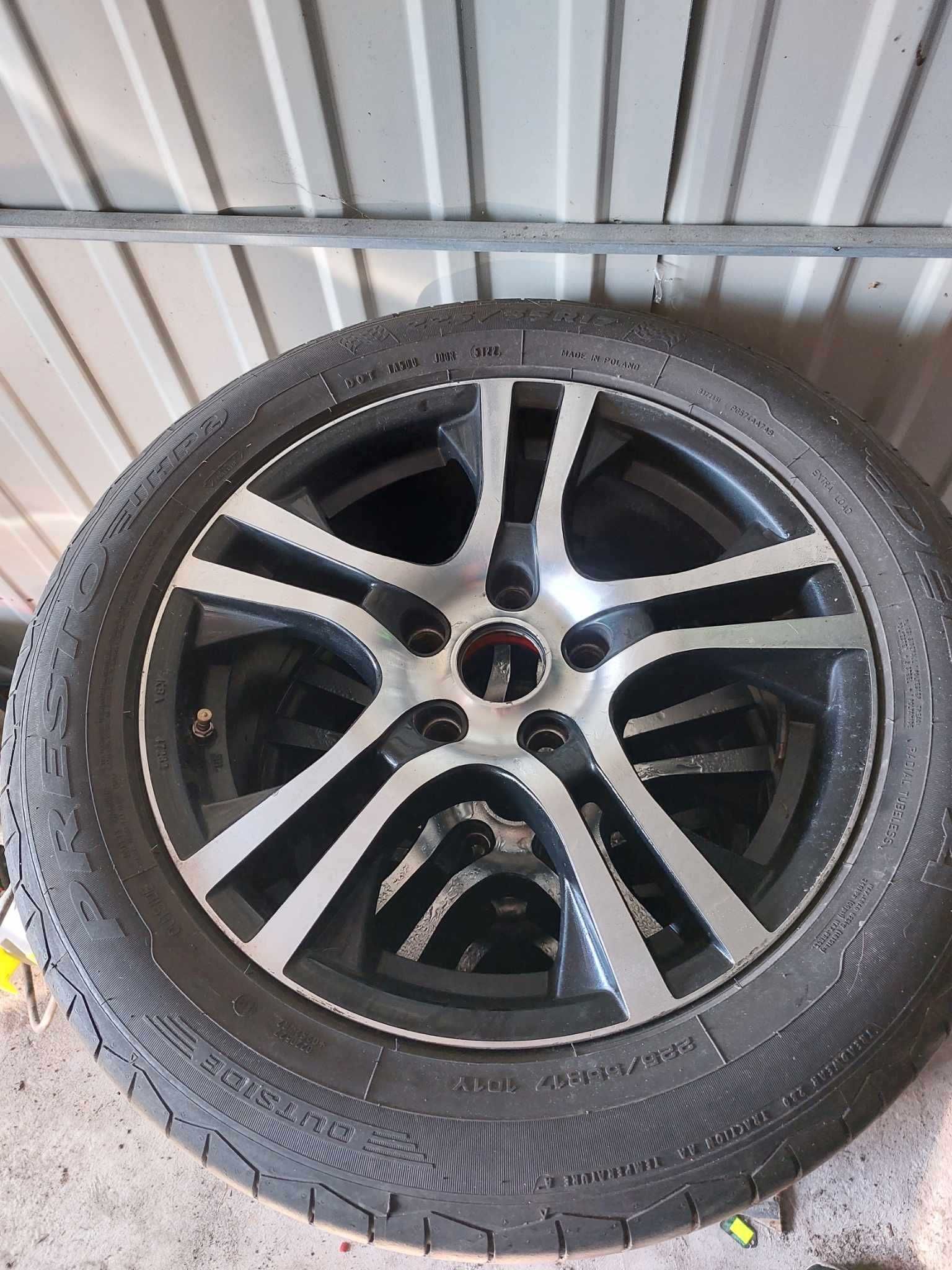 Alufelgi z oponami 225/55 r17