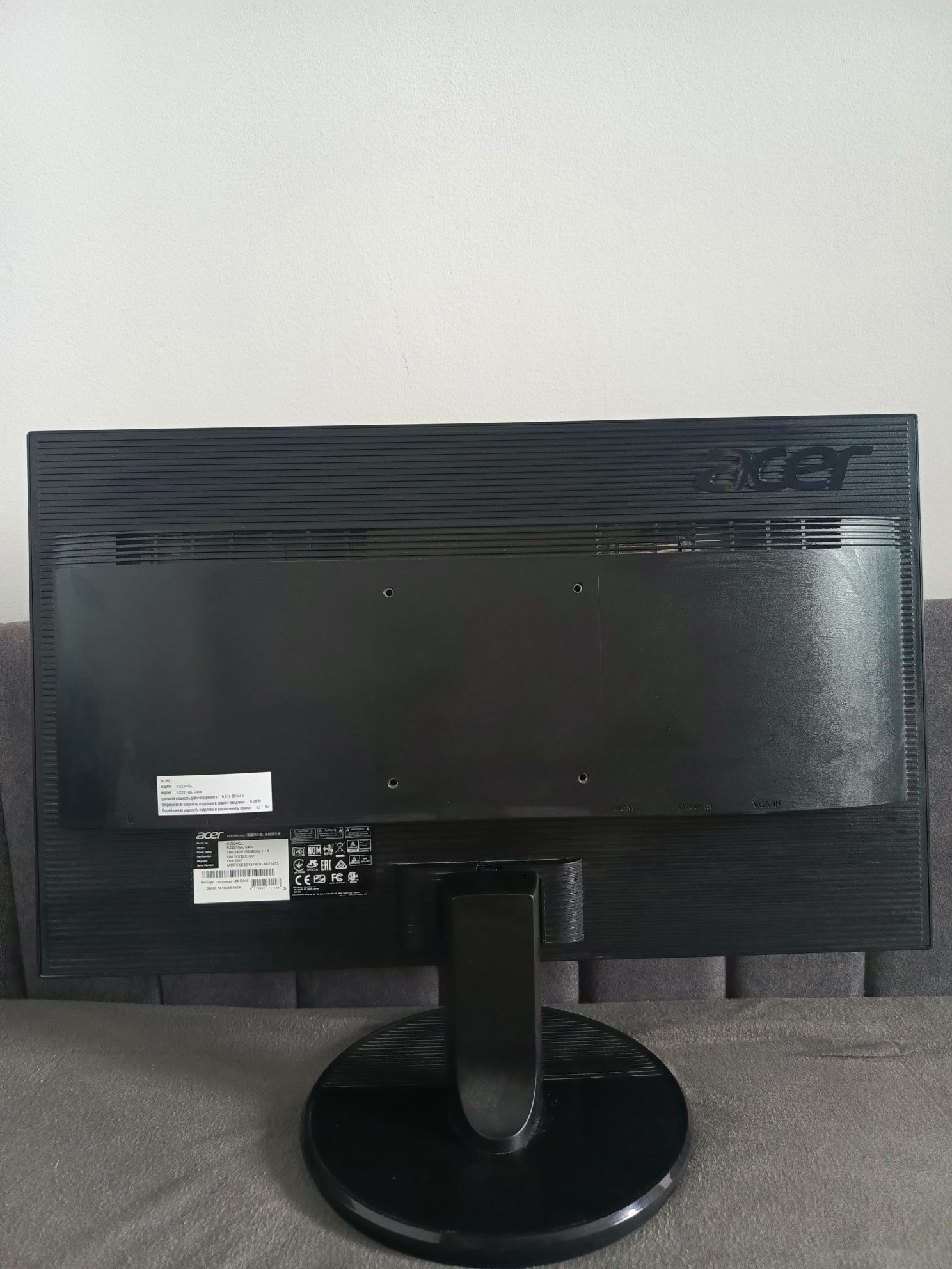 Monitor ACER K222HQL