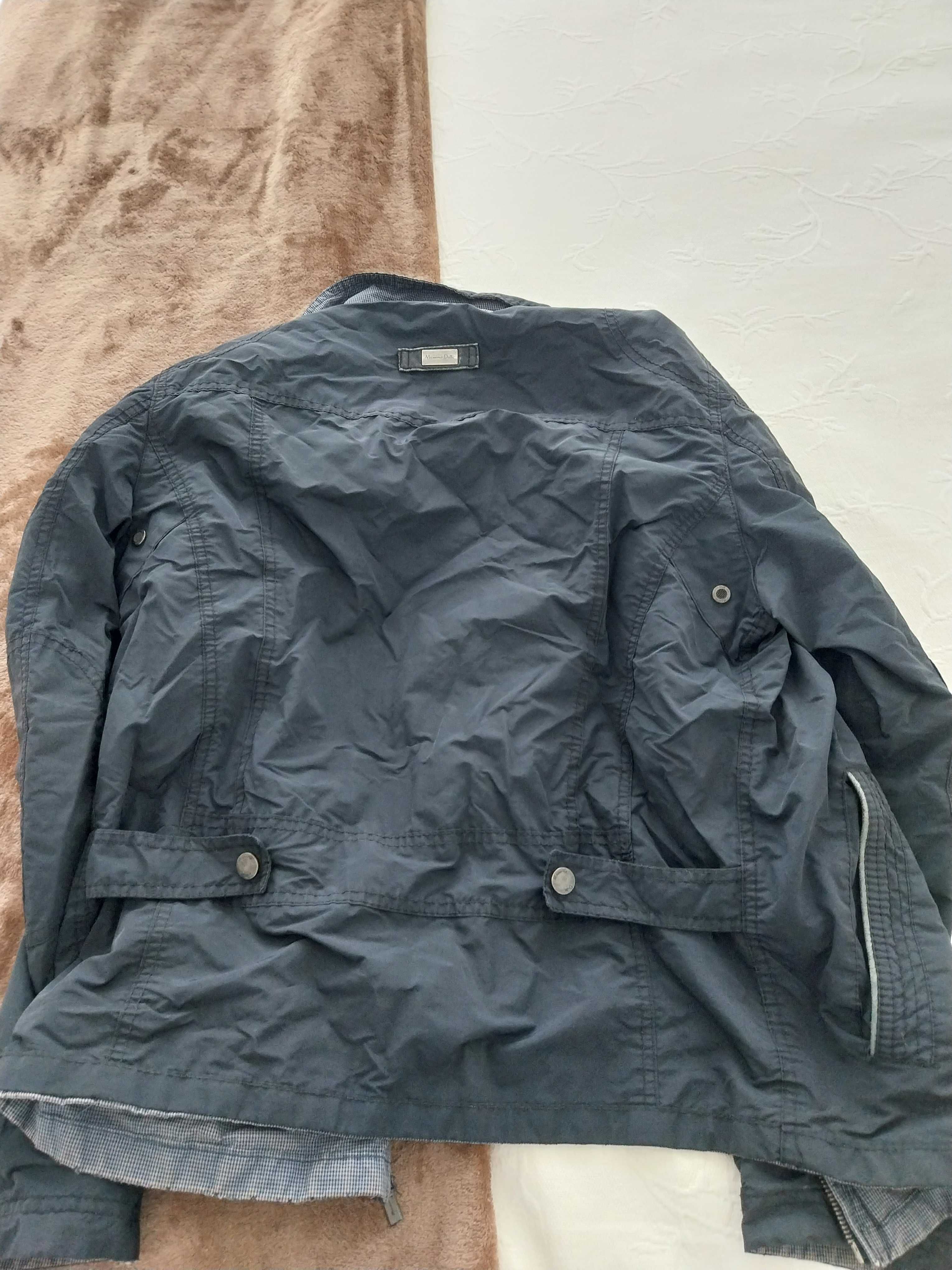 Casaco Massimo Dutti azul escuro Tamanho S