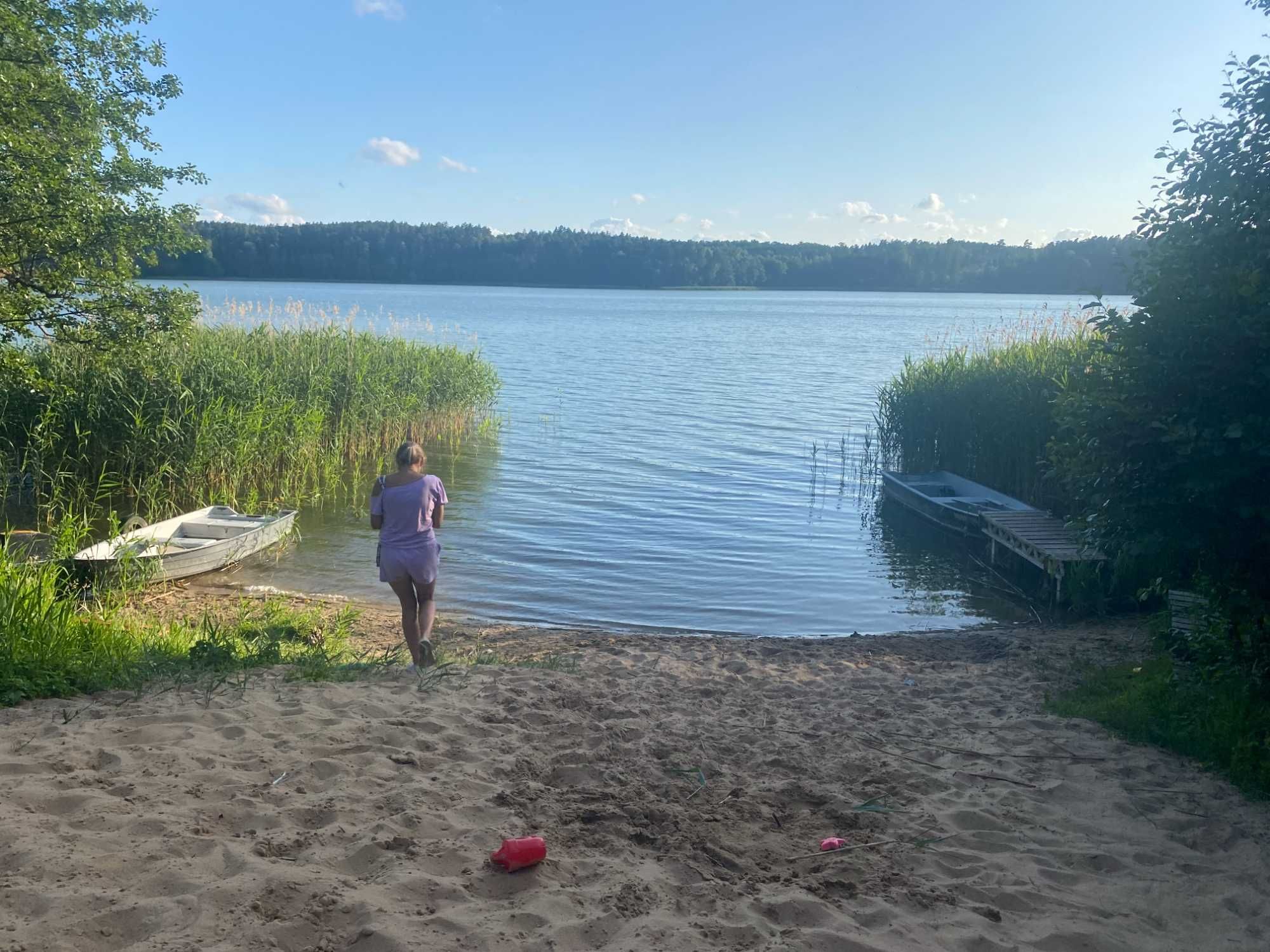 NOCLEGI DOMEK Nad Jeziorem Tumiany Warmia-Mazury