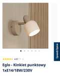 Kinkiet punktowy beżowy/kremowy