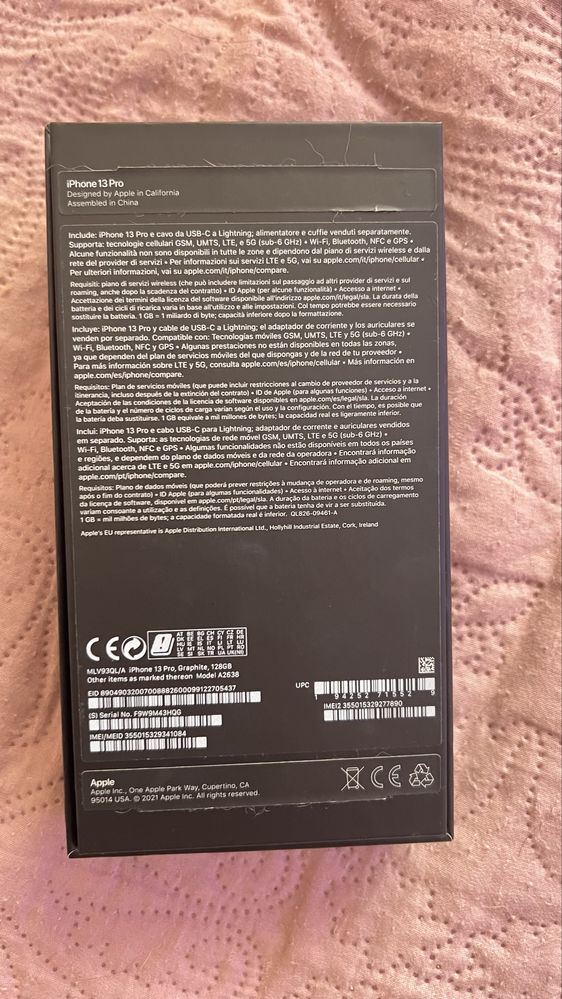 Iphone 13 pro bem estimado