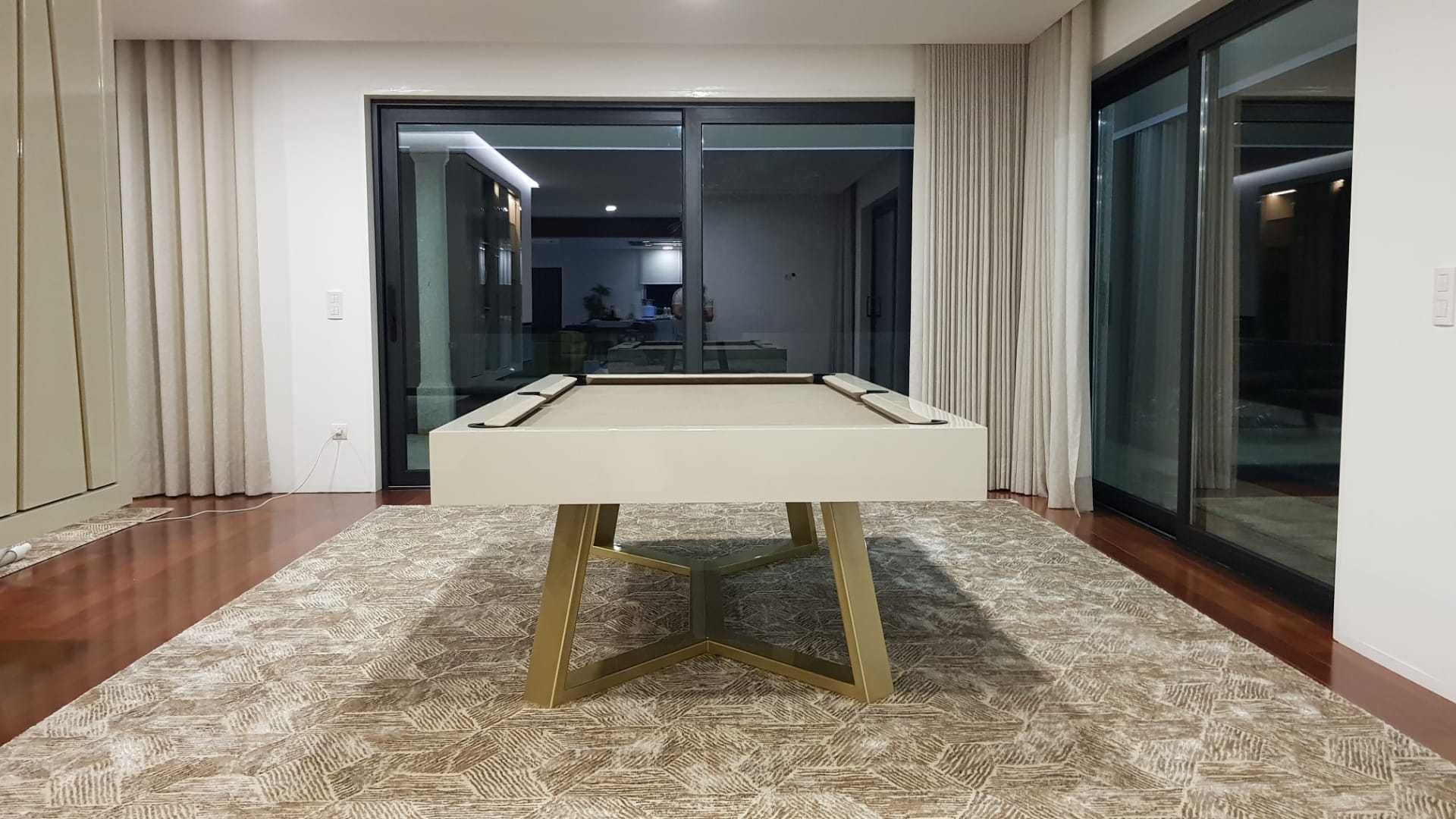 Bilhar/Snooker modelo "Madrid" - Novos (da fábrica para sua casa)