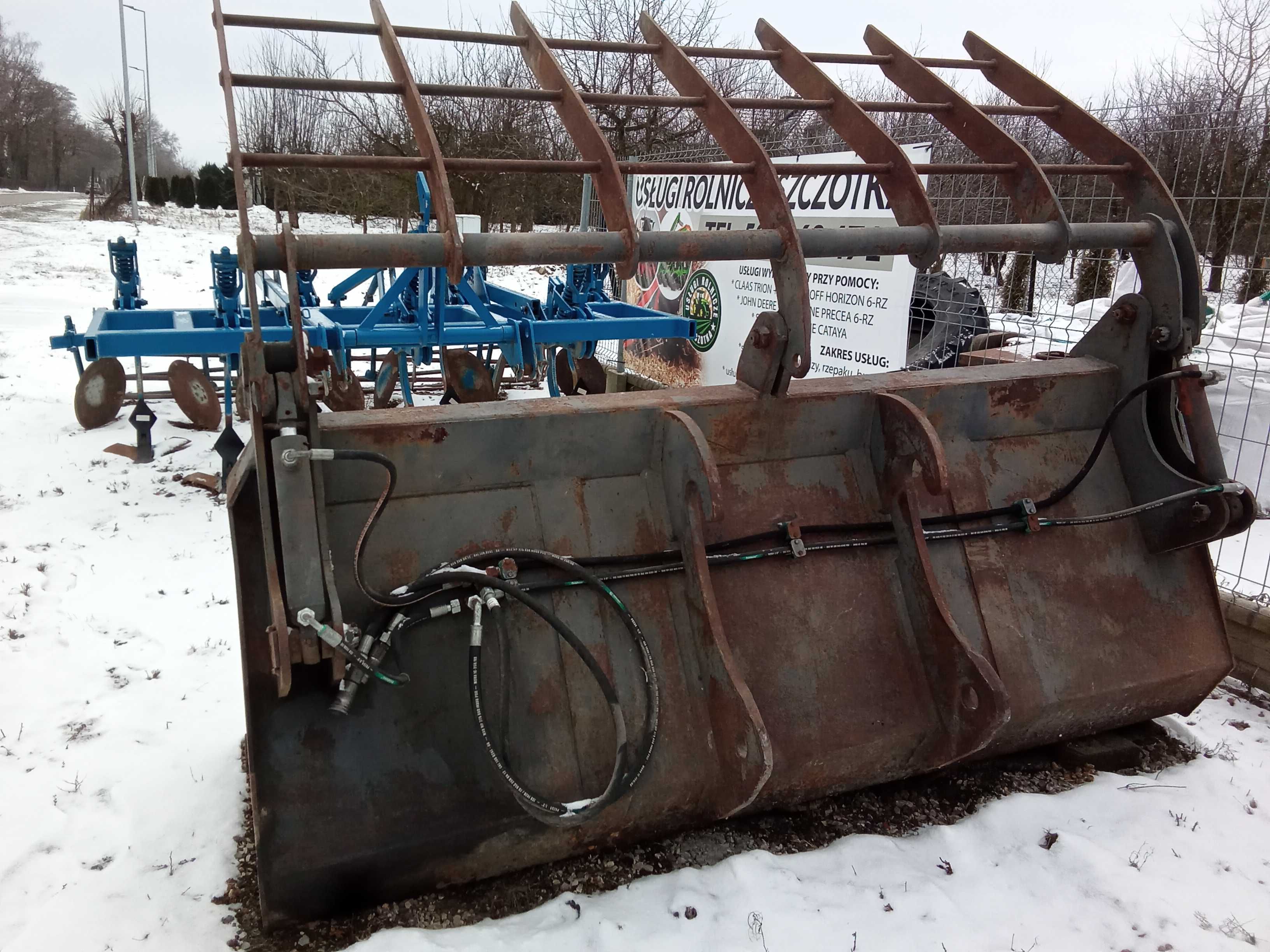 Łyżko-krokodyl do ładowarki CAT /JCB