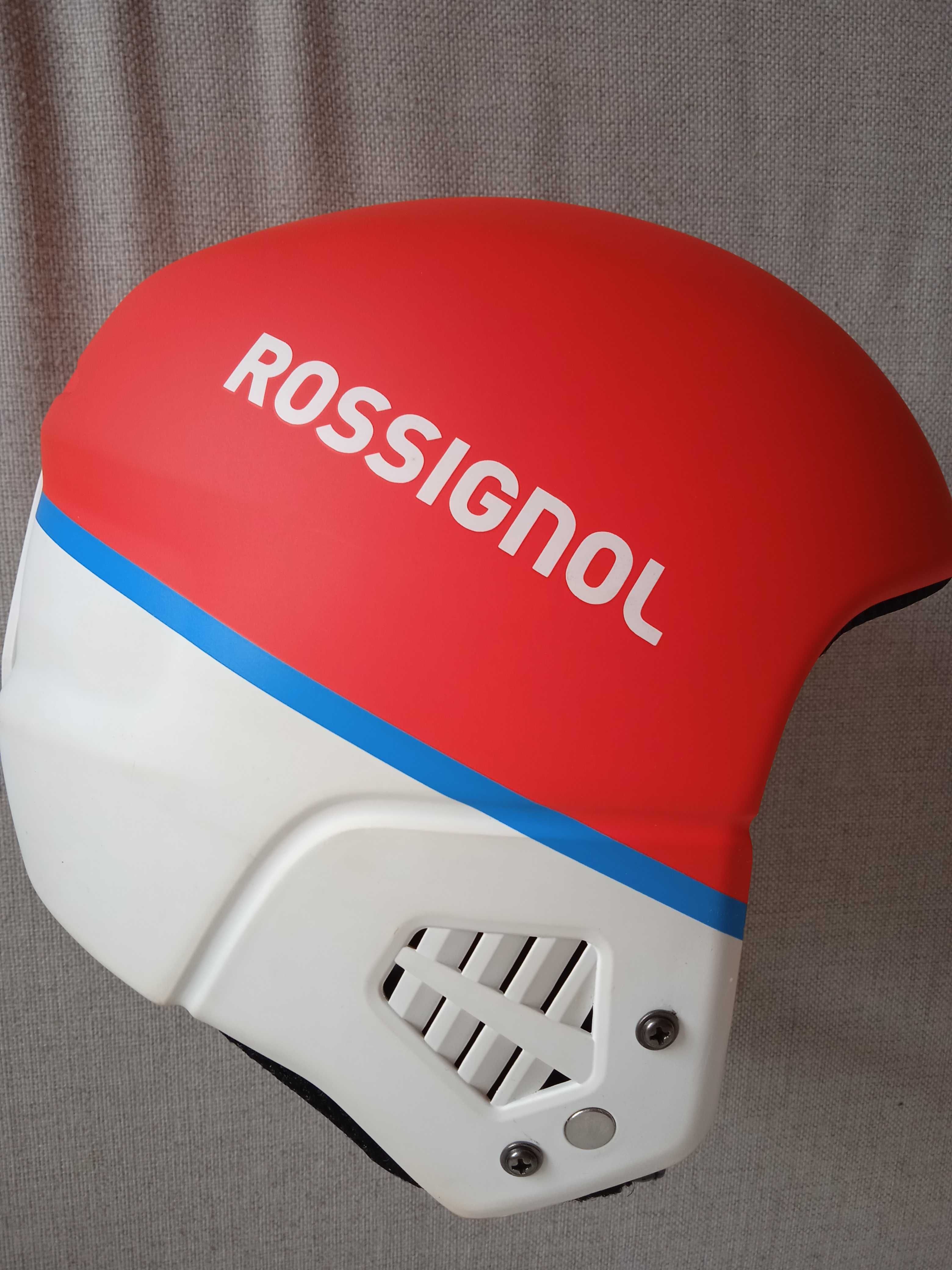 kask narciarski Rossignol Hero 9 Blaze FIS (rozmiar 60)
z gardą