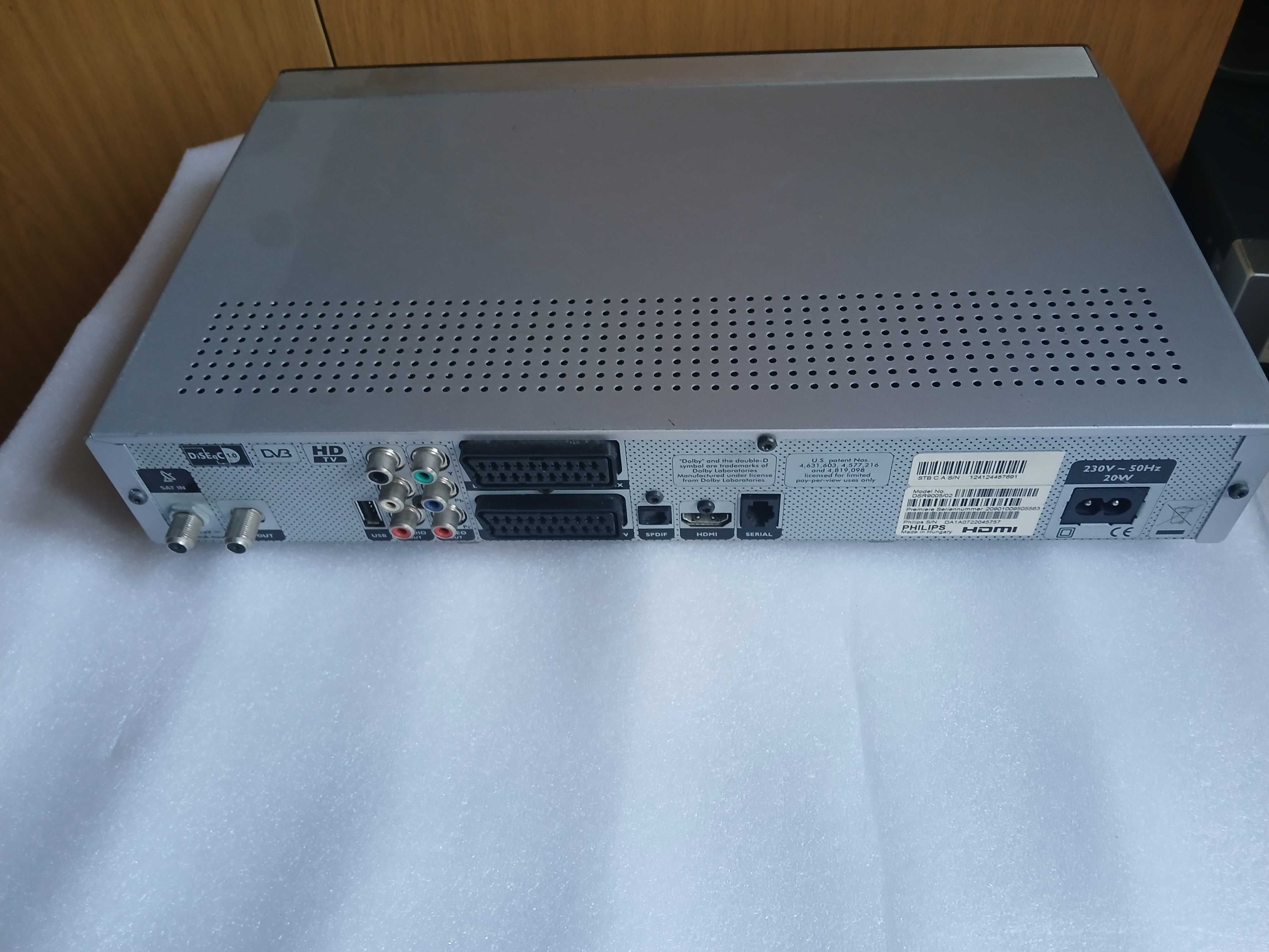 Dekoder Satelitarny PHILIPS DSR 9005/02