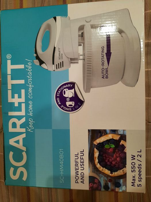 Міксер SCARLETT 2 в 1