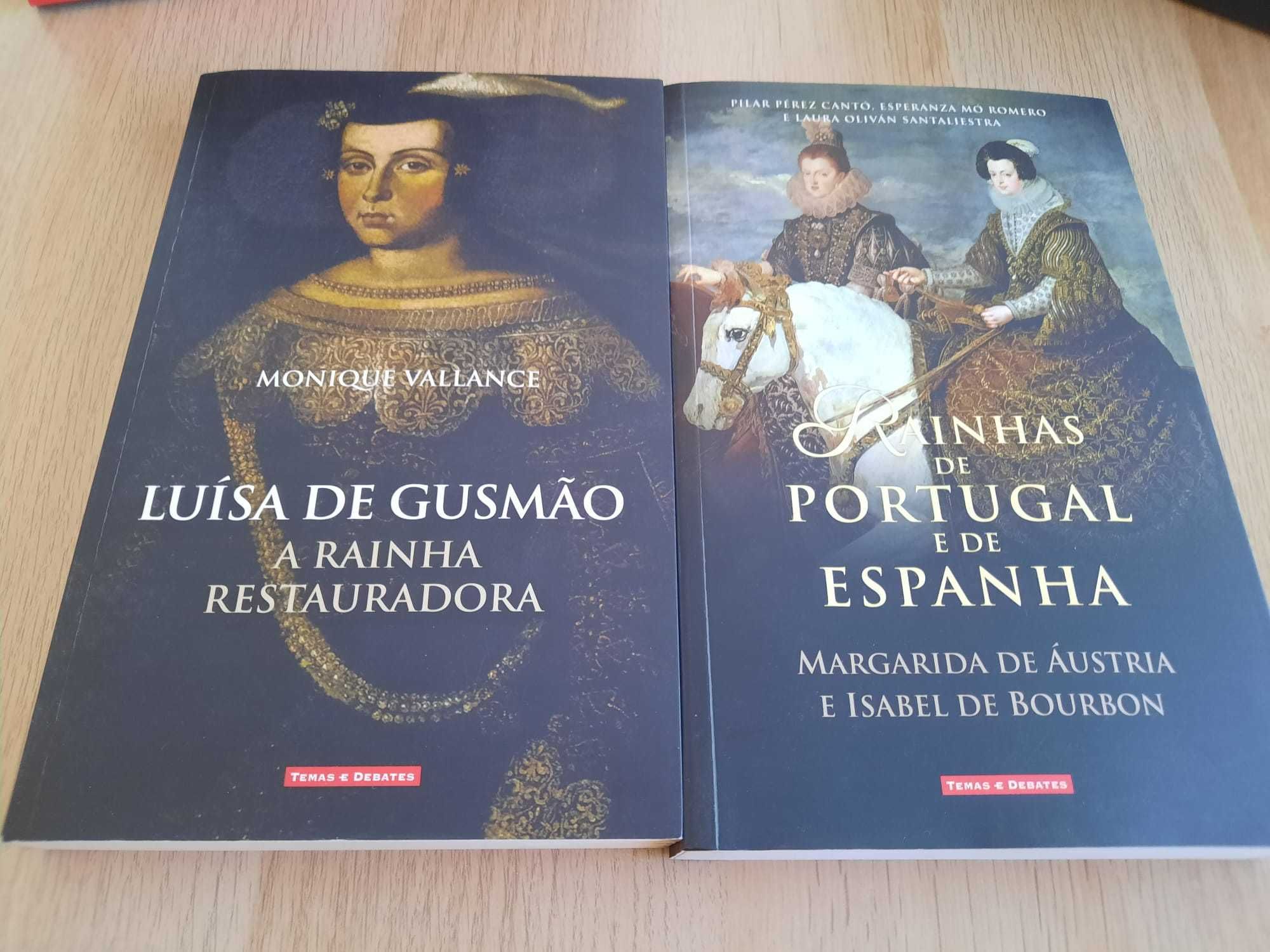 Livros Rainhas de Portugal (portes grátis)