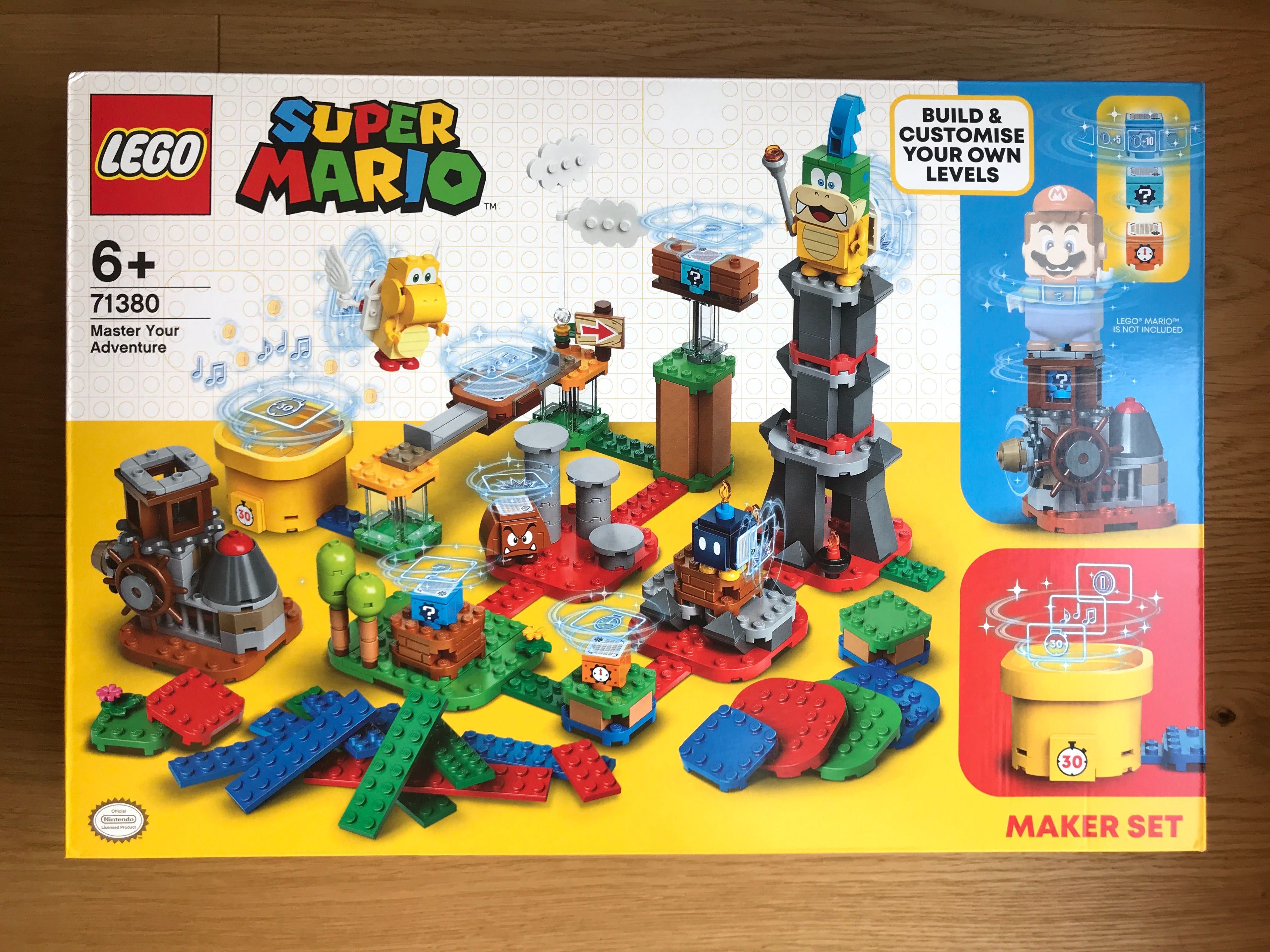 Klocki LEGO Super Mario 71380 Mistrzowskie przygody zestaw twórcy NOWE