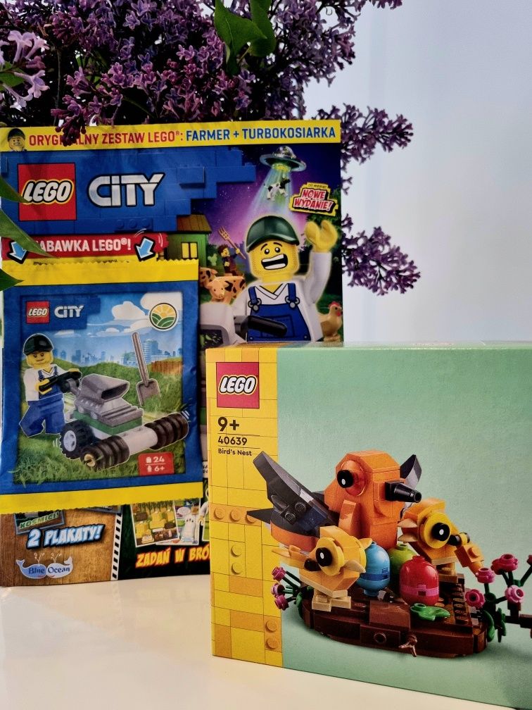 LEGO zestaw + komiks  gazetka i zabawką jako bonus model 40369