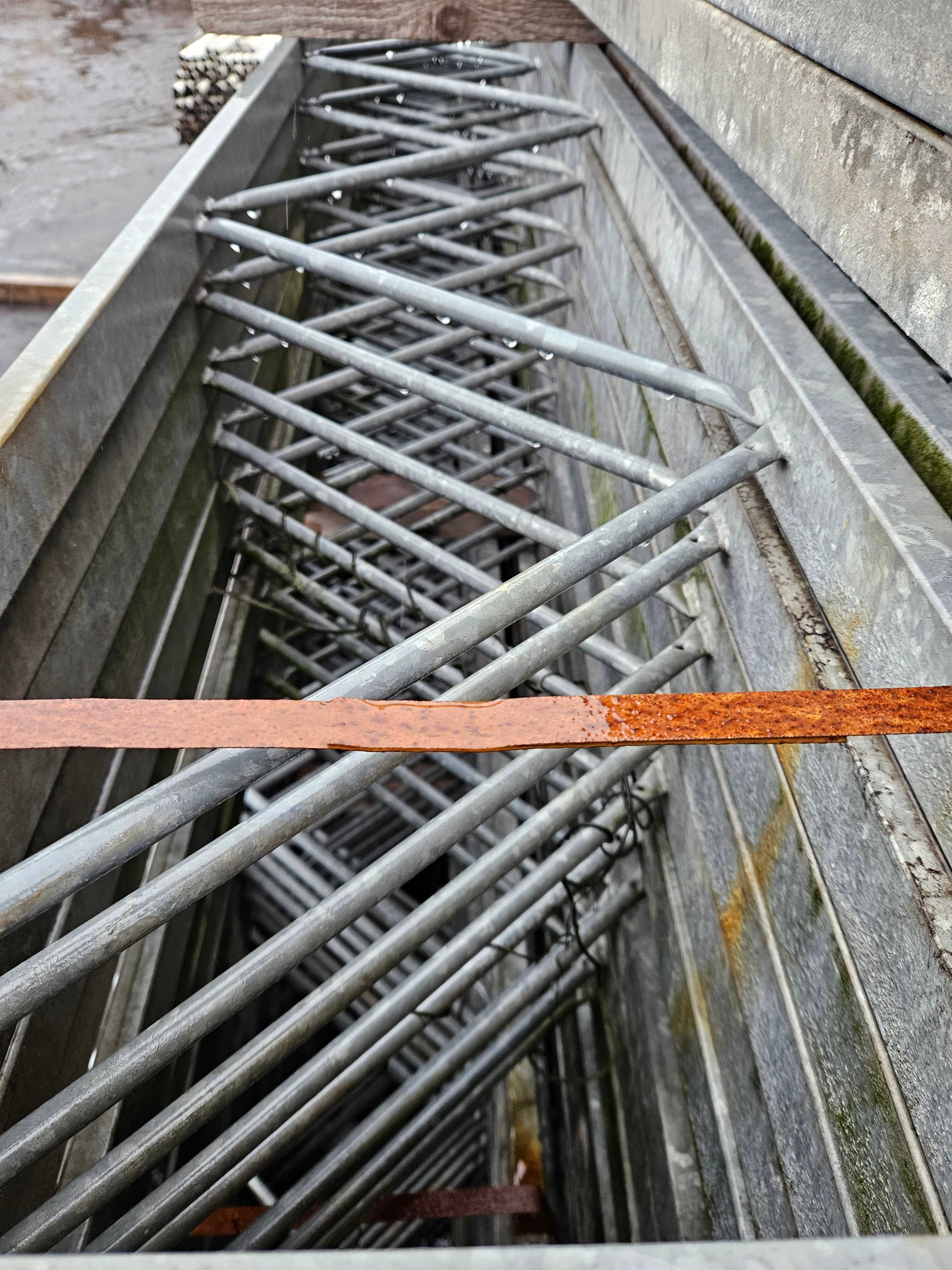Kratownica konstrukcja stalowa ocynkowana wiata garaż dach 6,32 m