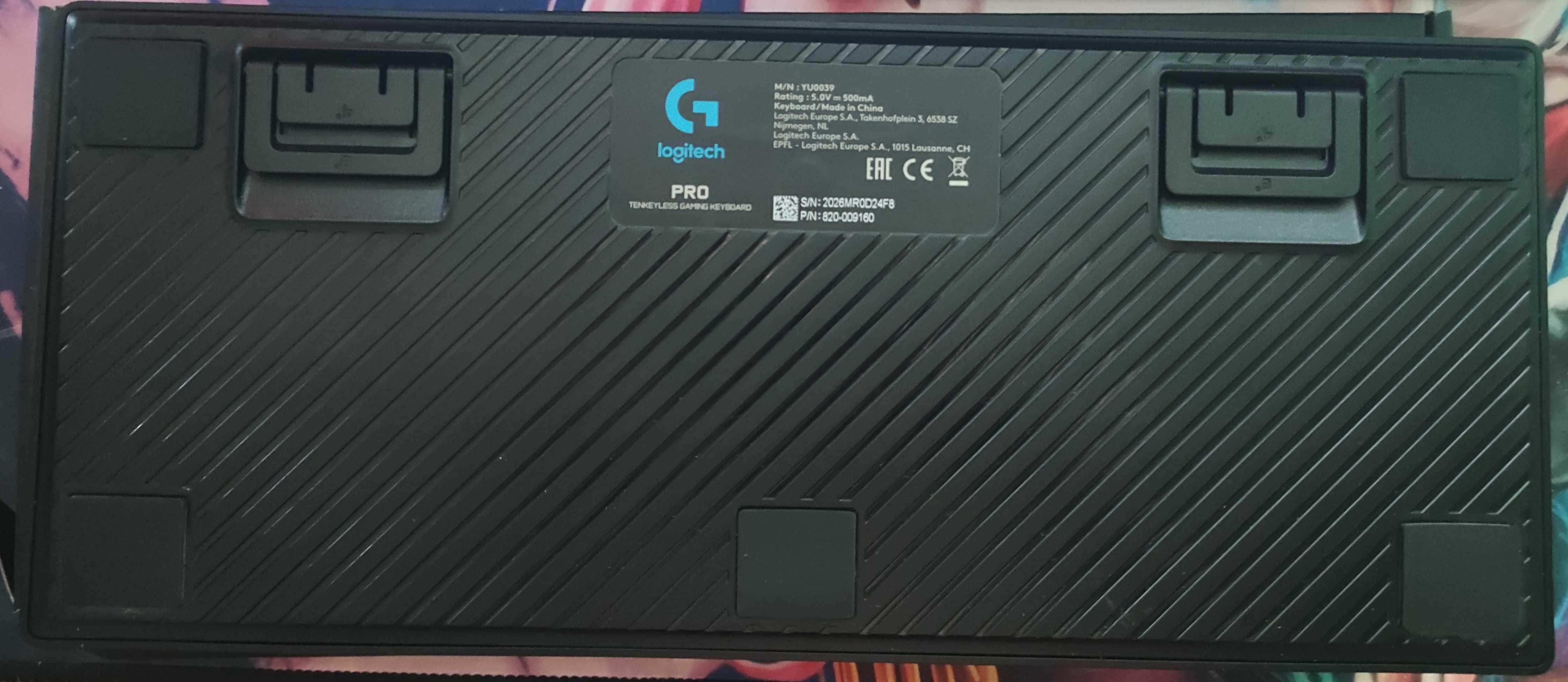 Клавіатура провідна Logitech G PRO Mechanical Gaming