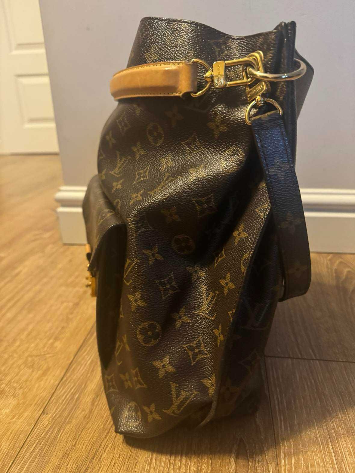Louis Vuitton M40781 Torebka Metis Hobo Brązowy Monogram Płótno LV