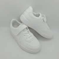 Кросівки білі дитячі кеди белые р.32-37 кроссовки мокасини в школу