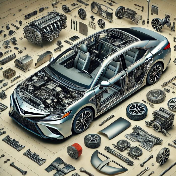 Запчастини розборка toyota camry тойота кемрі 70 2018-2024