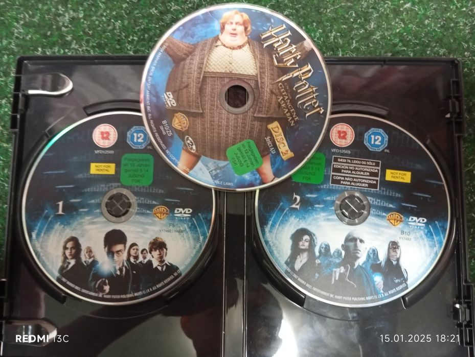 Діскі DVD  Happy Potter