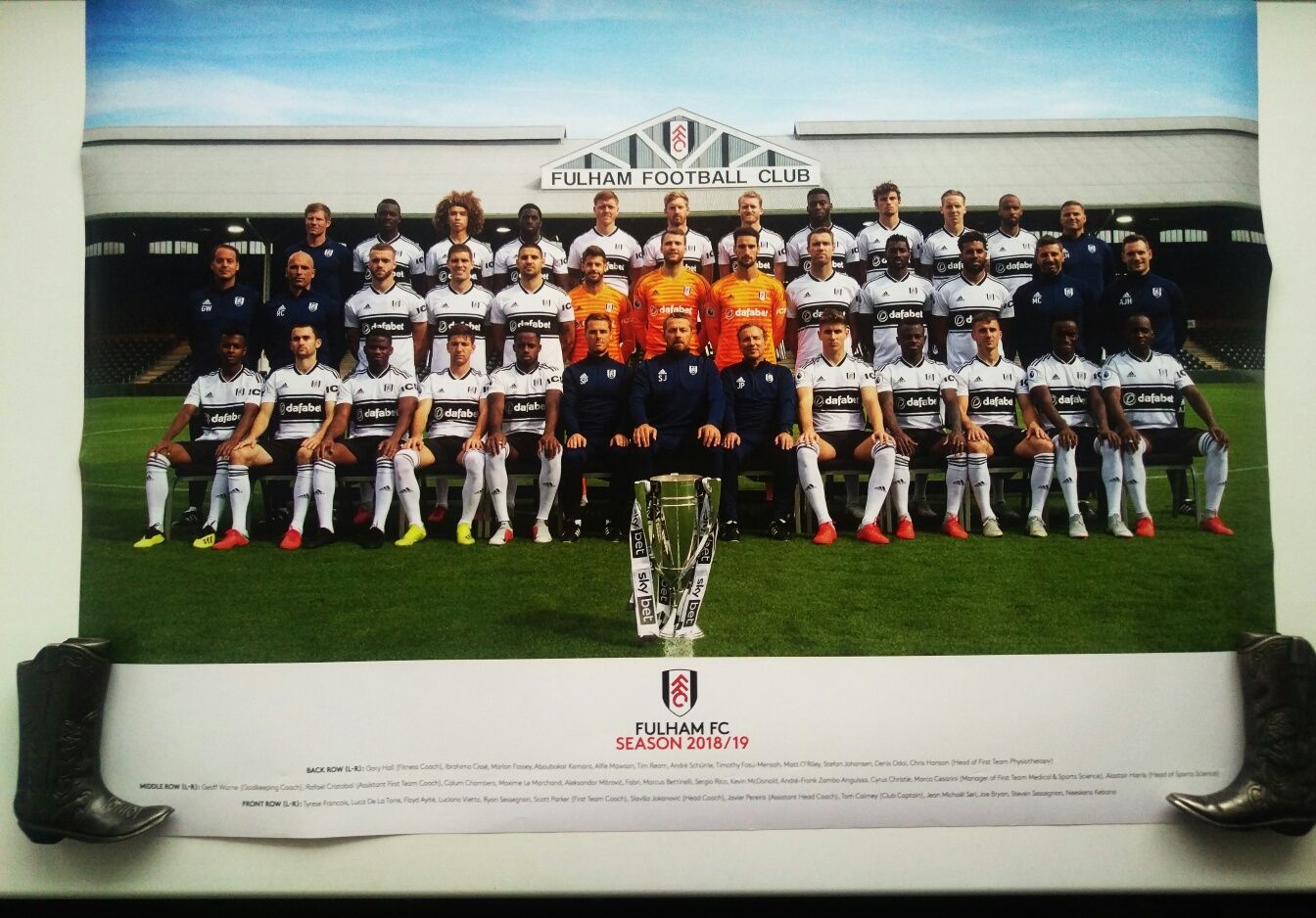 Rangers Рейнджерс Фото с автографом Ally McCoist, Плакат Fulham Футбол