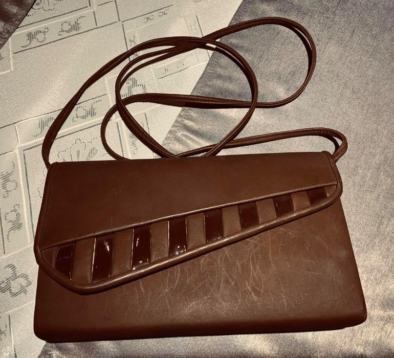 brązowa torebka damska