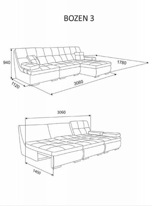 Модульный диван Konstanta