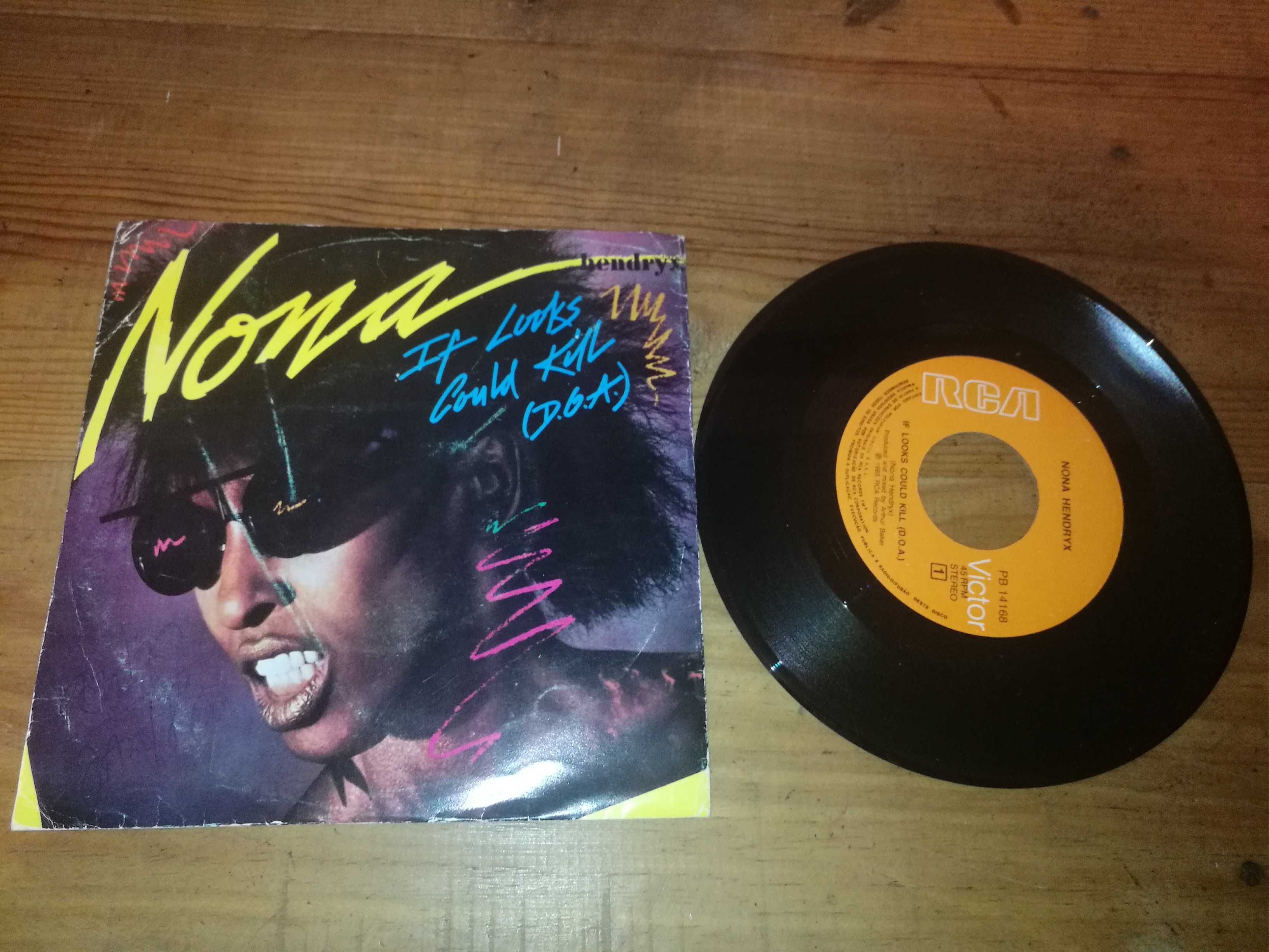 NONA HENDRIX - If Looks Could Kill (DOA) (C/ Inner promocional) SINGLE