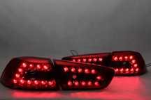 Lampy tył tylne MITSUBISHI LANCER 8 08-11 Tuning Diody LED SMOKE IGŁA