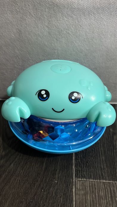 Музична дитяча іграшка краб 2в1