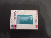Dysk twardy zewnętrzny SSD 2 TB, USB 3.1 / Niebieski