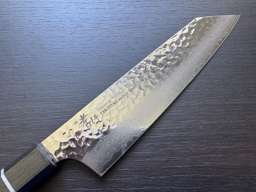 Профессиональный кухонный нож KitcheNavi x Sakai Takayuki Santoku