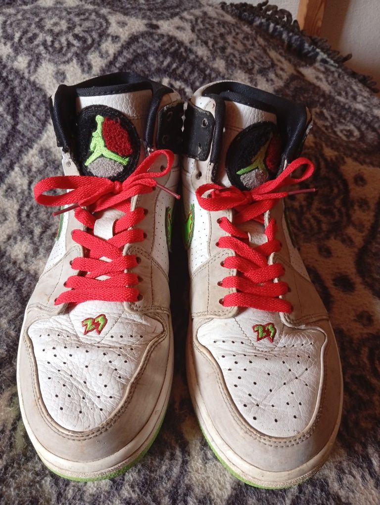 2013 Nike Air Jordan Retro 1 High 93 elétrico verde