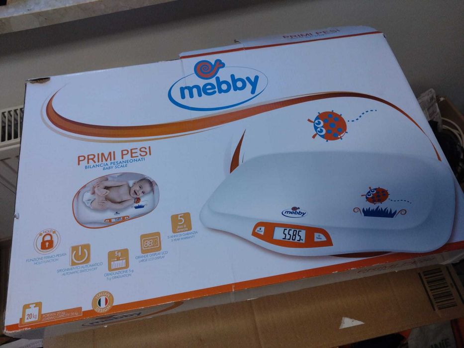 Waga dziecięca - Mebby - Primi Pesi, dokładność do 5 gram