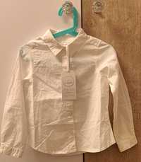 NOWA biała koszula galowa SMYK Cool Club rozmiar 110 cm
