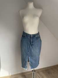 Spódnica jeansowa Boohoo r.40