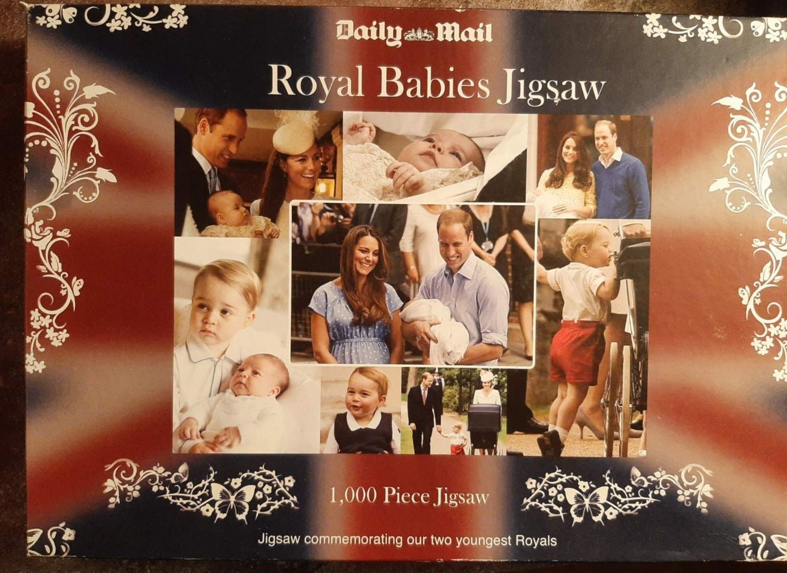 Puzzle dla fanów Royal Family - Royal Babies - 1000 (-2)  Daily Mail