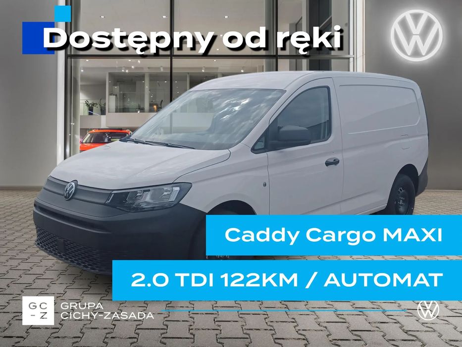 Volkswagen Caddy MAXI  !! DOSTĘPNY OD RĘKI!!! VW Caddy Cargo MAXI 2.0/122KM/automat