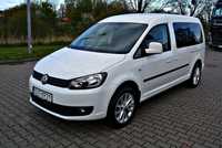 Volkswagen Caddy Long Maxi 2 x drzwi przesuwane 7 osób