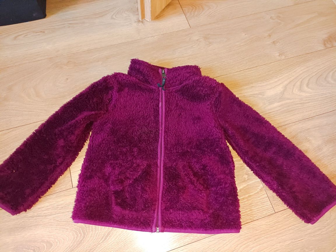 Bluza dla dziewczynki fioletowa