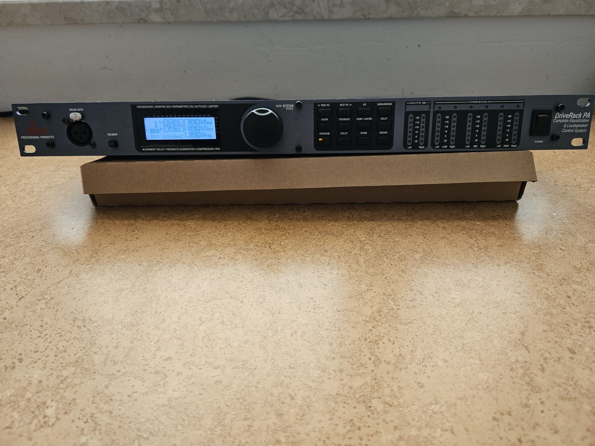 procesor głośnikowy DBX driverack PA