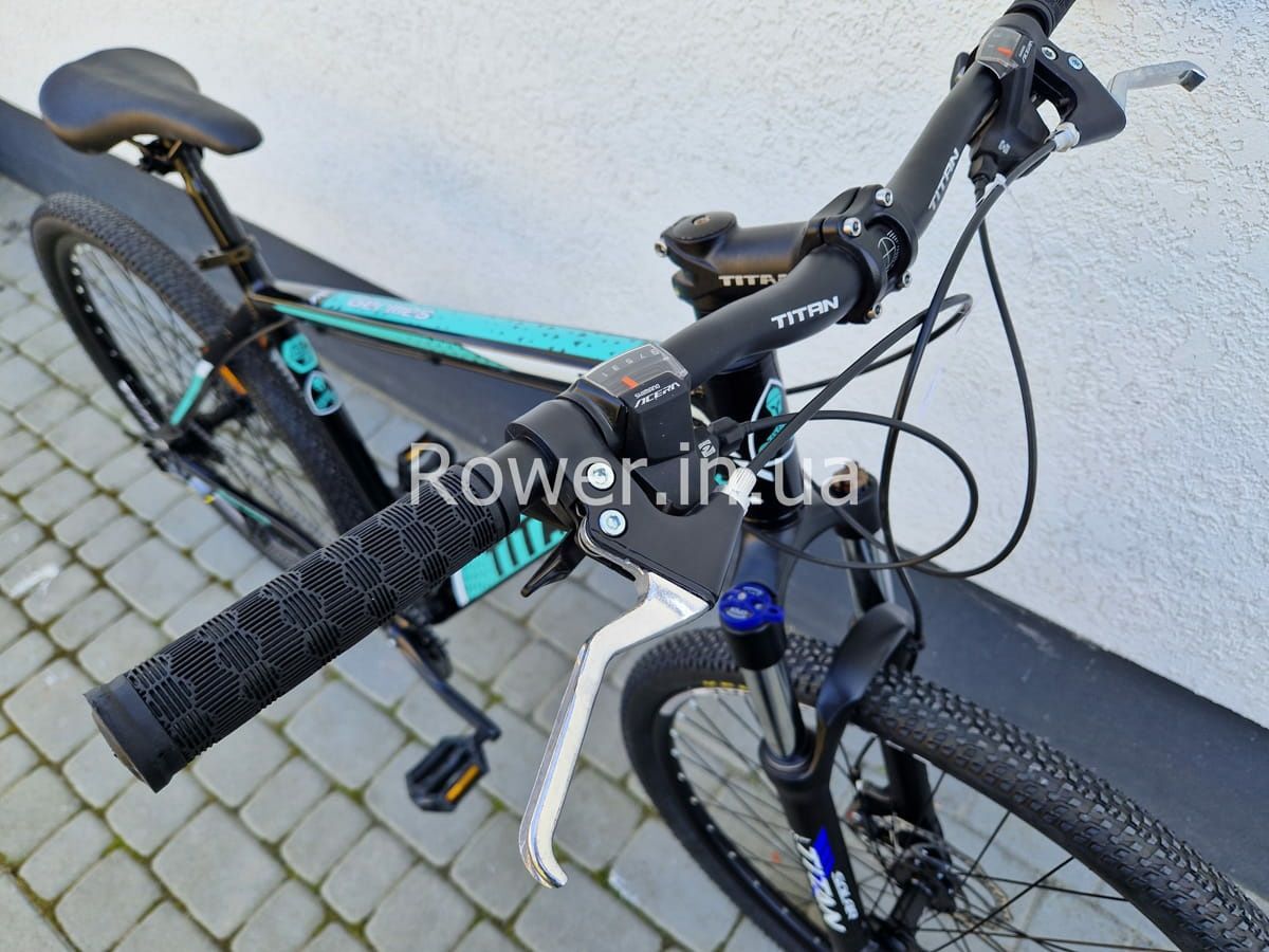 Велосипед алюмінієвий новий Titan 27.5" Germes V2 Рама-20" black-blue