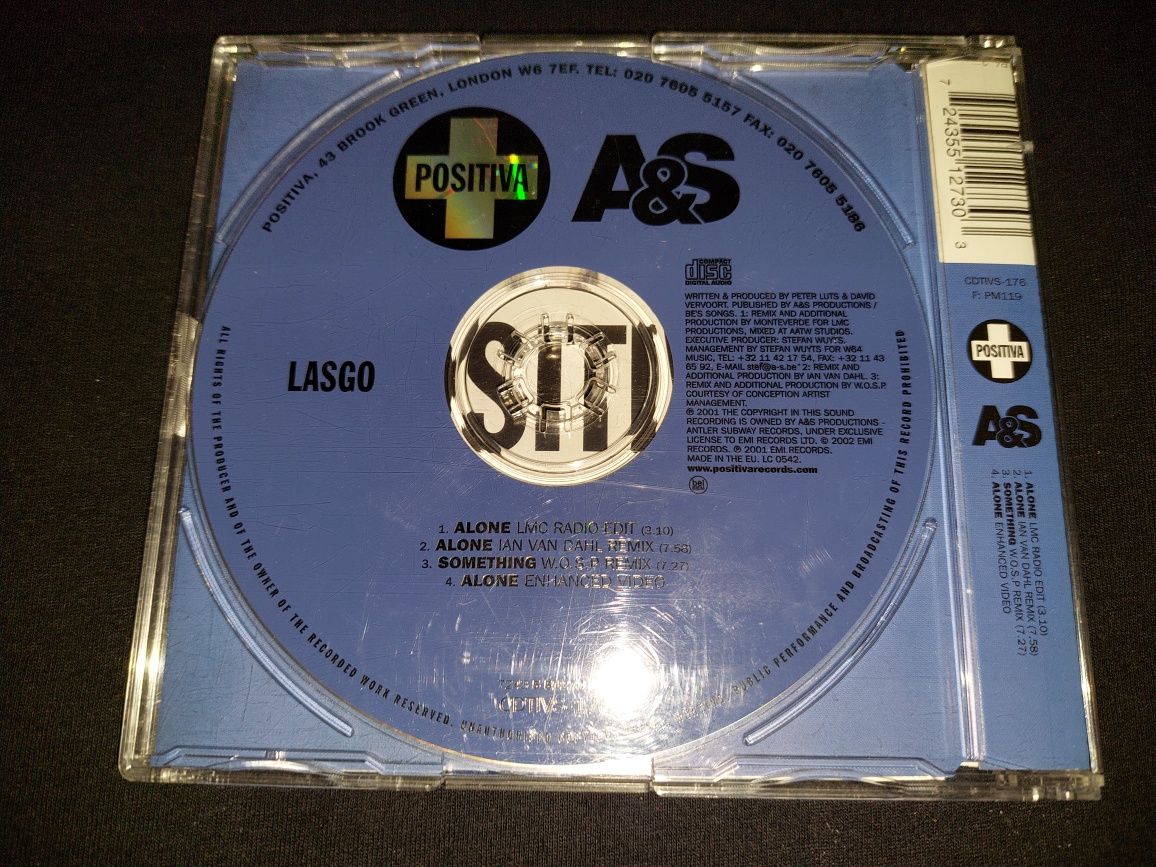 Lasgo Alone CD 2002 UK