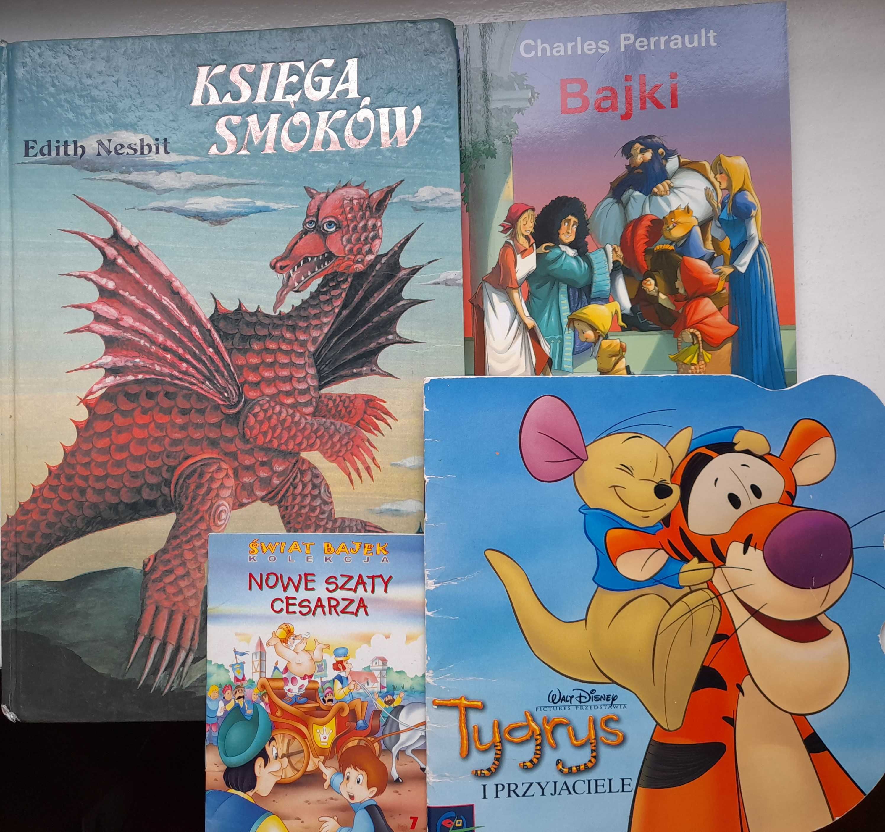 Księga Smoków, Bajki oraz książeczki Disney