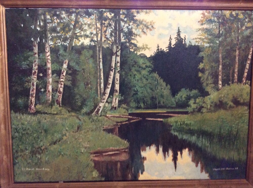 Картина маслом на холсте