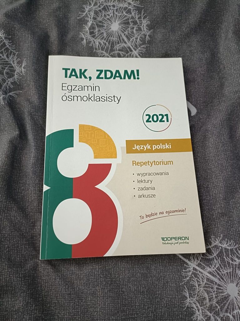 Repetytorium tak zdam egzamin ósmoklasisty język polski operon