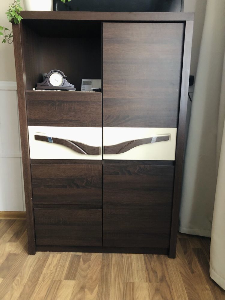 Komoda szafka como ciemny brąz wenge