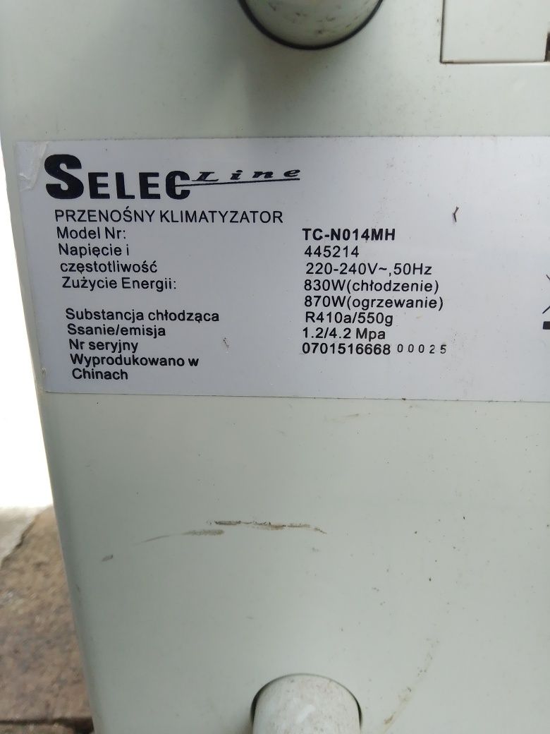 Klimatyzator przenośny