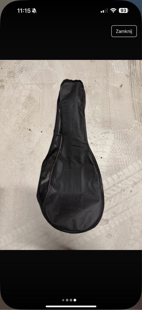 Ukulele nowe z pokrowcem