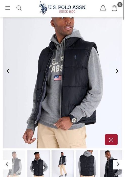 Жилет чоловічий Polo Assn