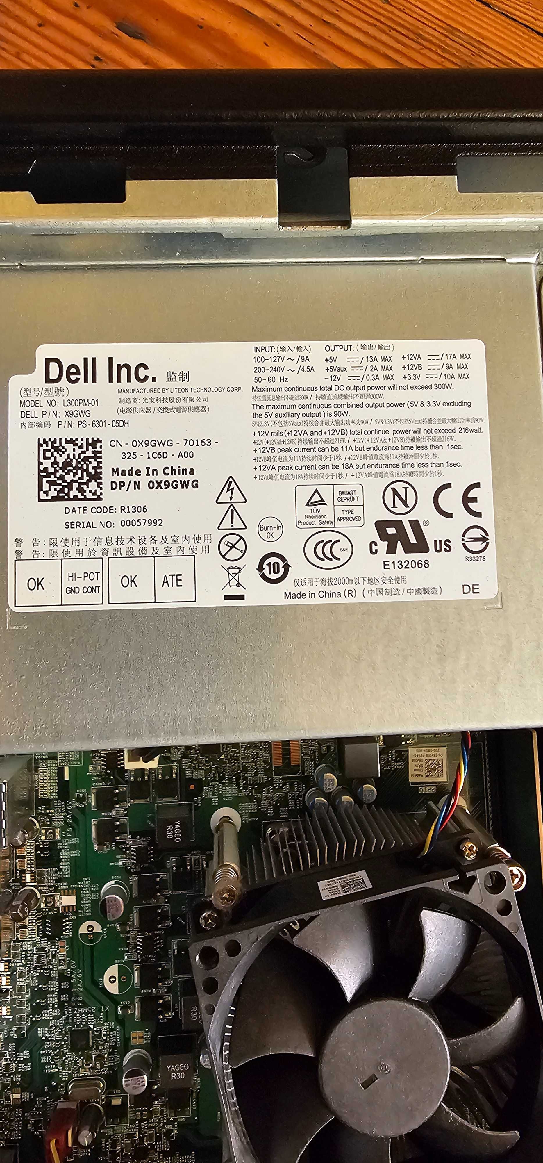 DELL Vostro 270, i5-3470, 6GB ram, Win 7 Pro, 2 dyski, Nvidia P1310