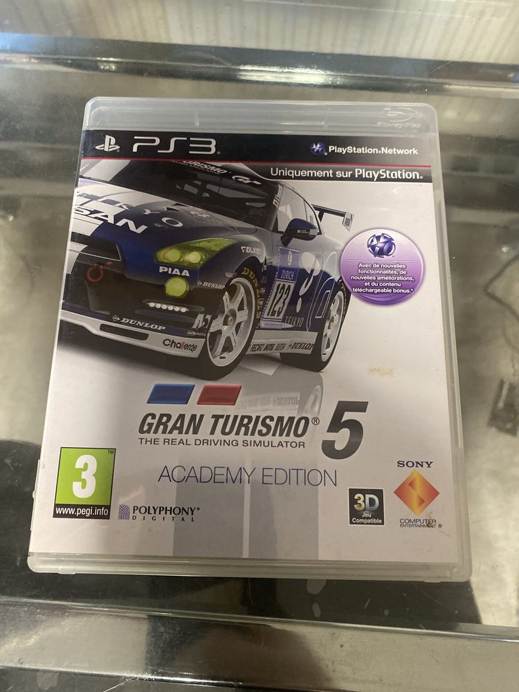 Gra Gran Turismo 5 Academy Edition PS3 Play Station 3 pudełkowa
