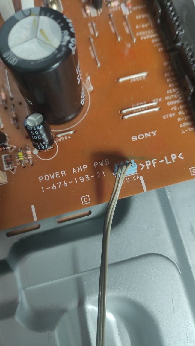 Końcówka mocy STK 402-100 s trafo oryginał wylut wieża wzmacniacz